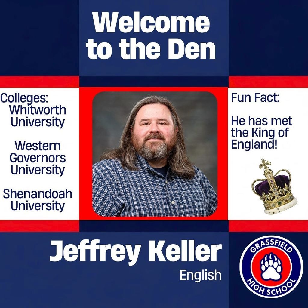 English Teacher Announcement Post