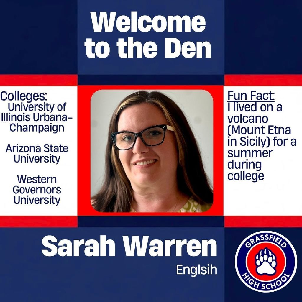 English Teacher Announcement Post