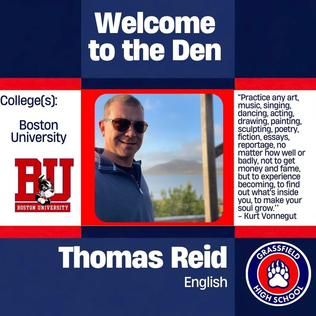 English Teacher Announcement Post