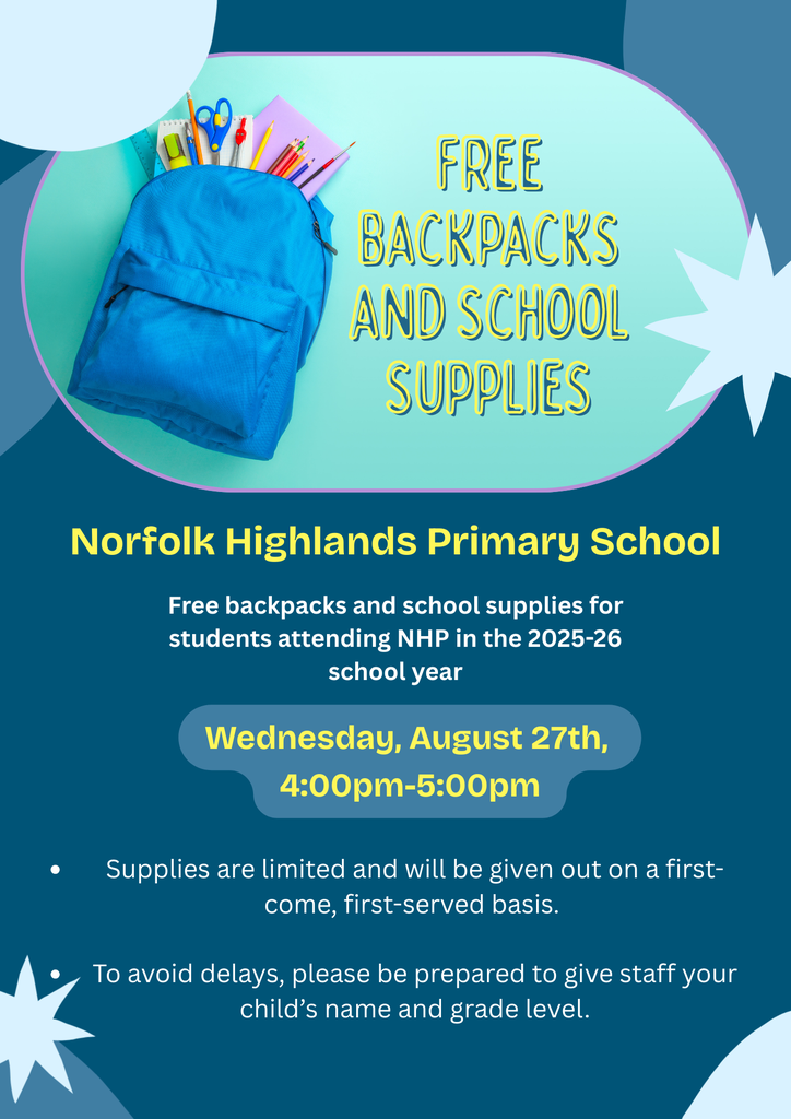 Flyer - Free Backpacks and School Supplies Giveaway