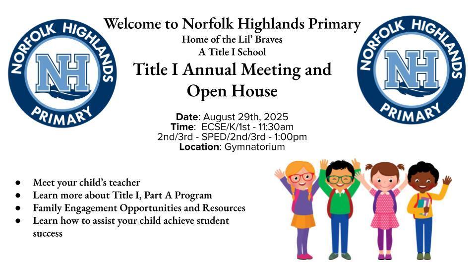 NHP Annual Title I Flyer Template 2025 26