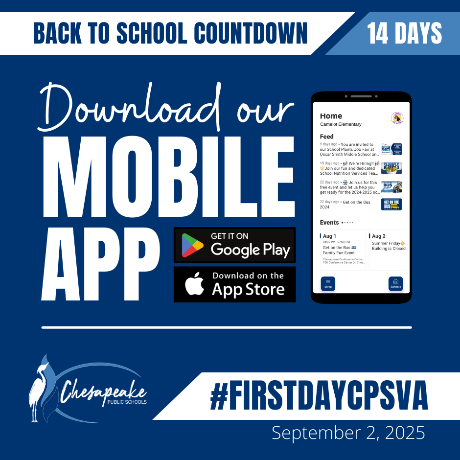 Mobile app back to school post