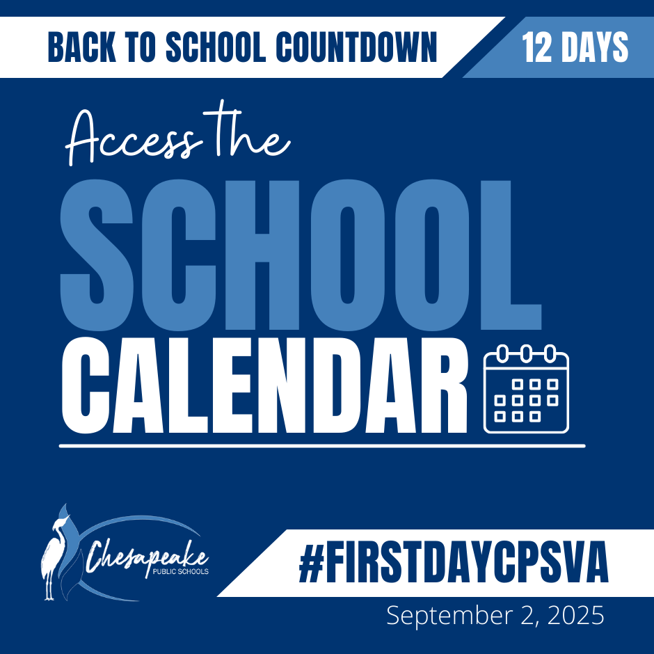School Calendar Post Graphic
