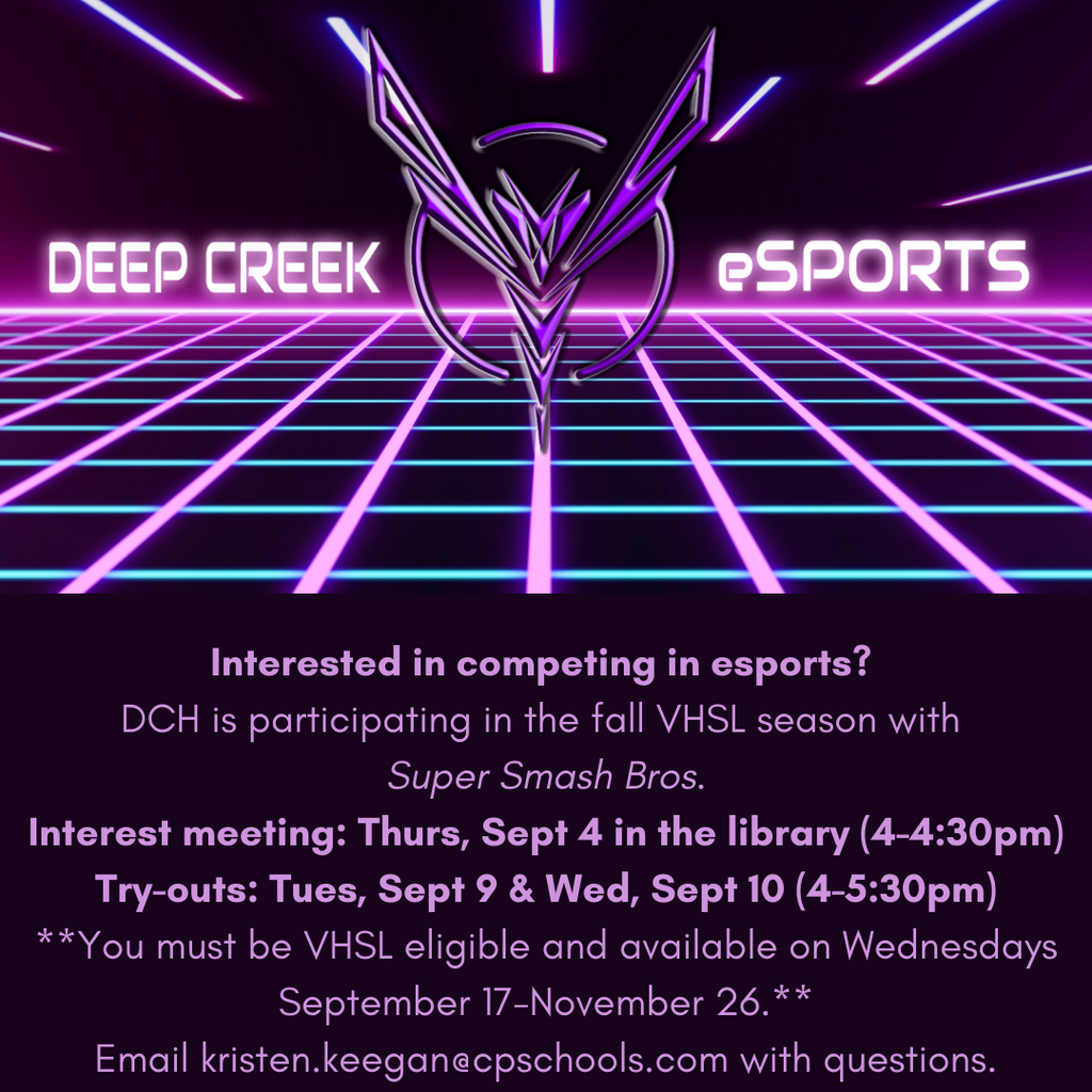 eSports flyer
