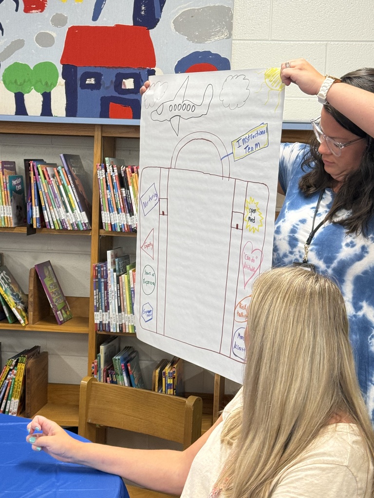 Teachers working on professional development
