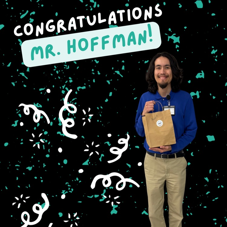 congratulations Mr. Hoffman