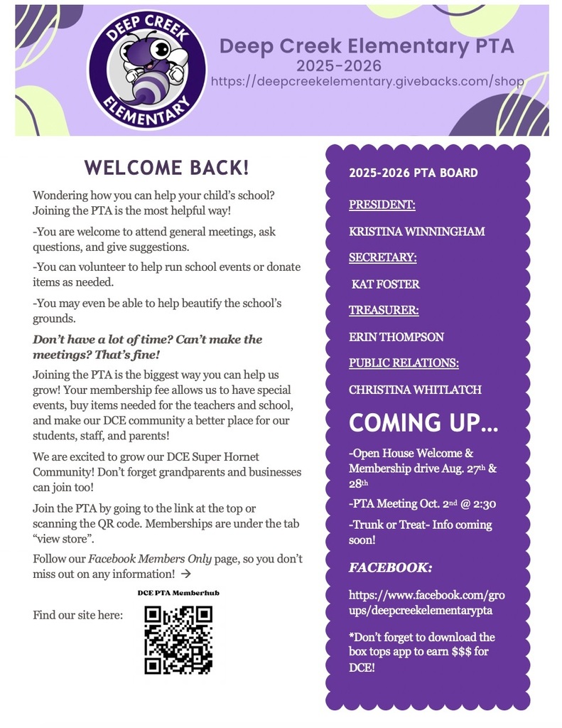PTA Welcome Letter 25-26