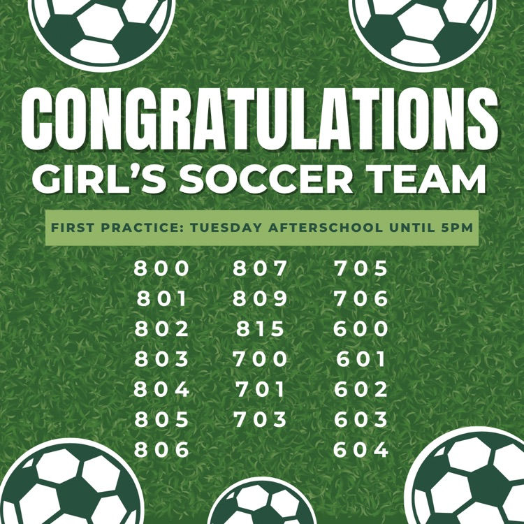 Girls Soccer Team