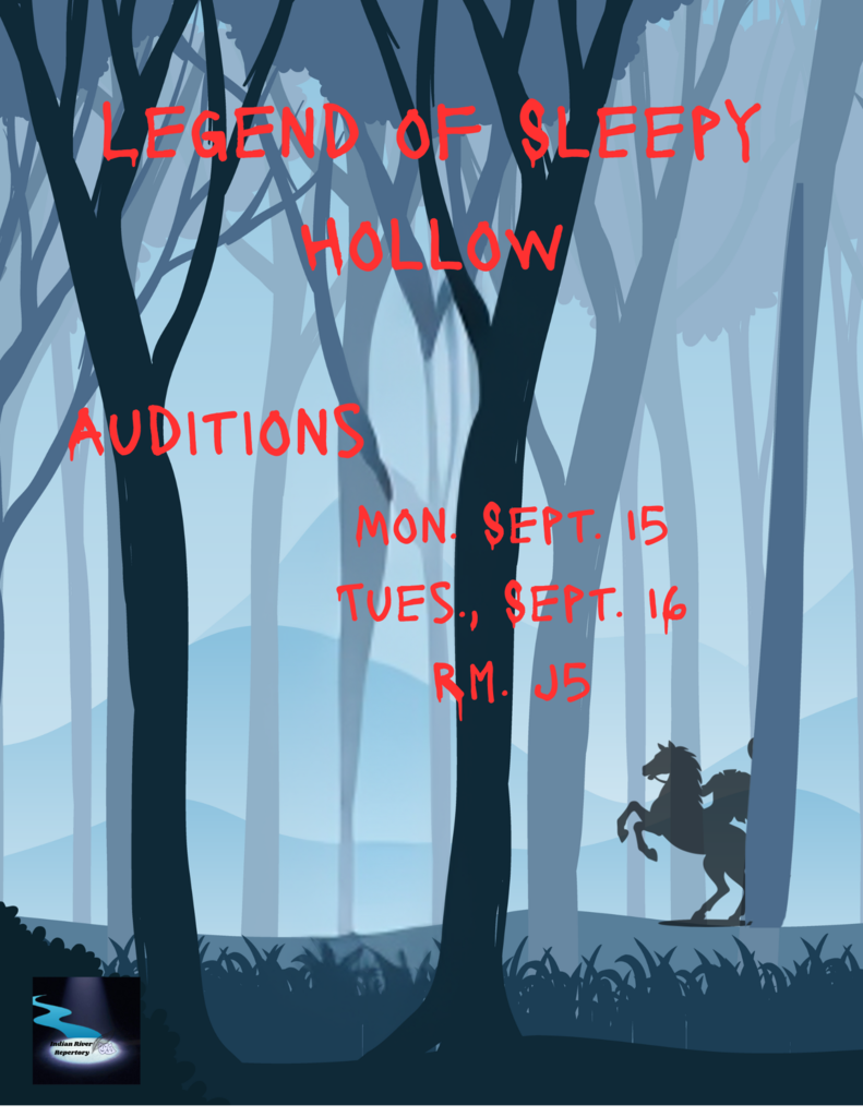 Audition for Legend of Sleepy Hollow Monday September 15 and 16 J5