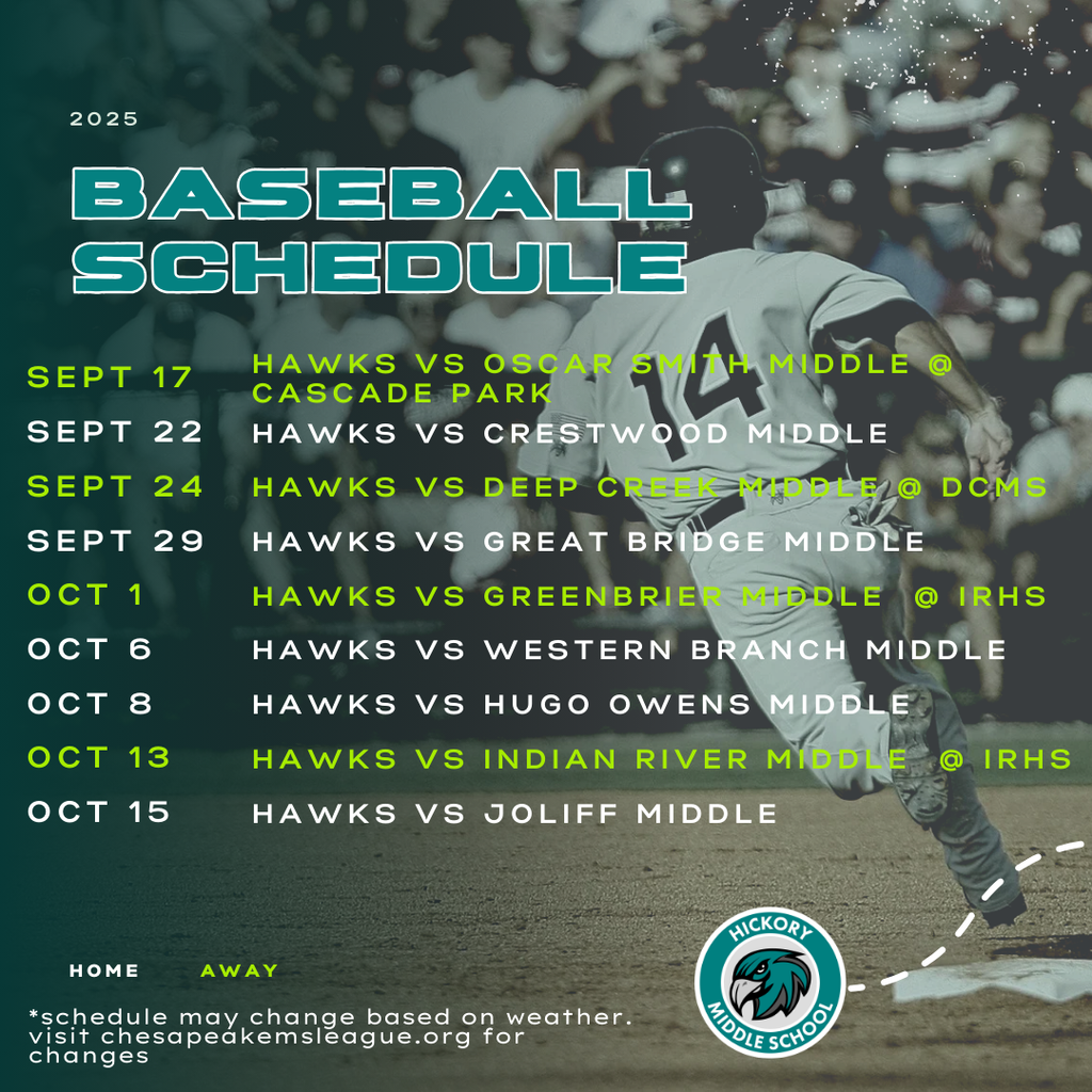 baseball schedule