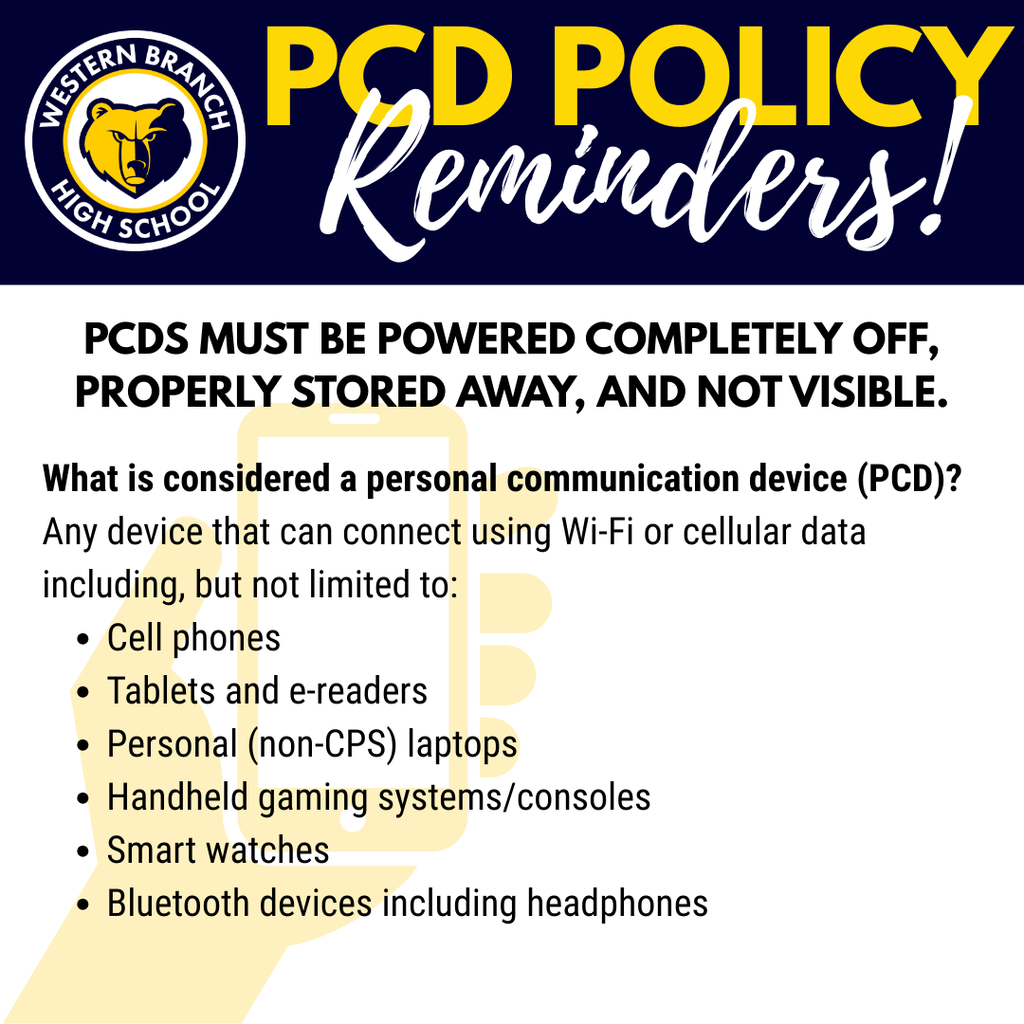 PCD Policy