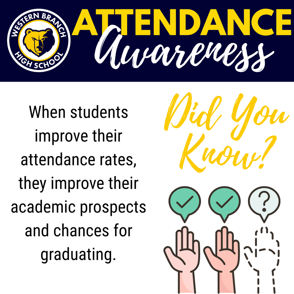 Attendance matters! #attendanceawareness
