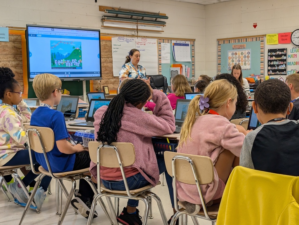 Learning with Nearpod in Mrs. Wallace and Mrs. Jackson's class