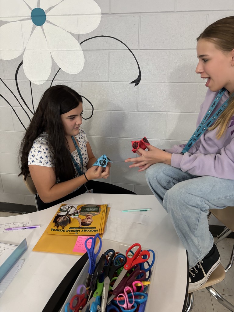 students working in a group