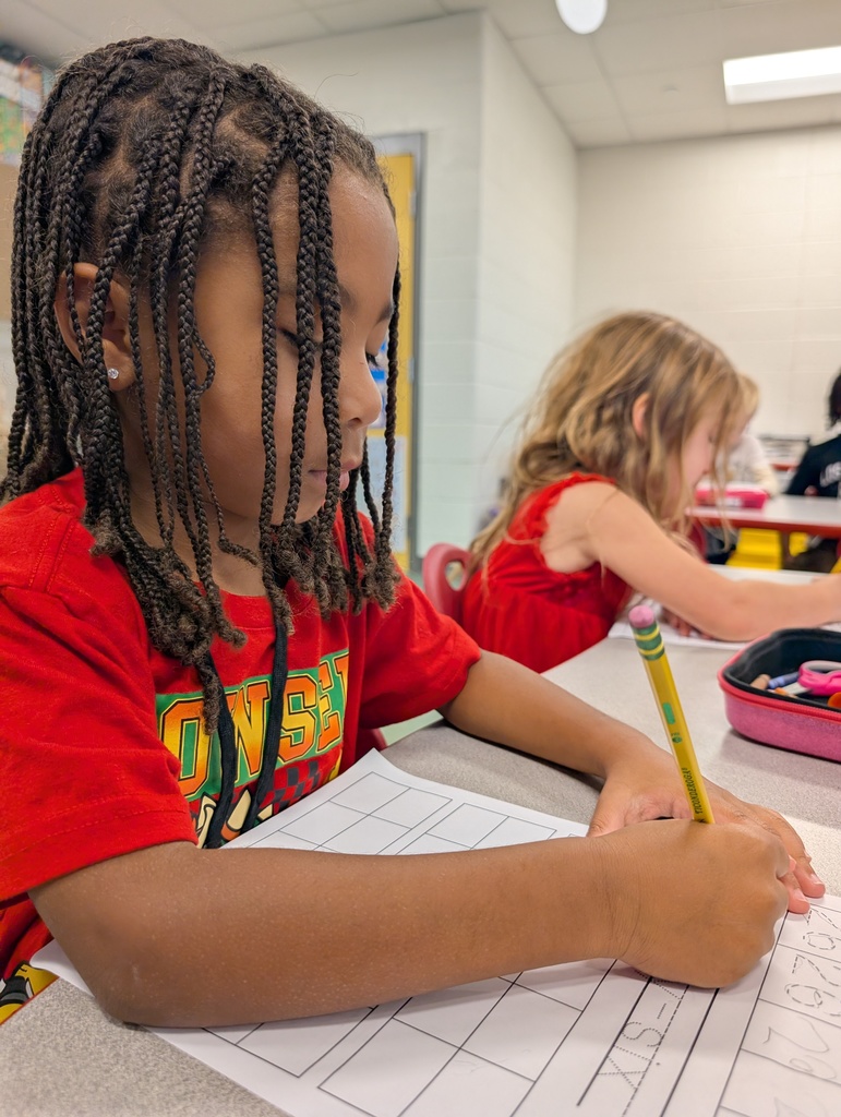 Wear red day with Mrs. Wolff's class.  Students are learning about and how to write the number 26. 
