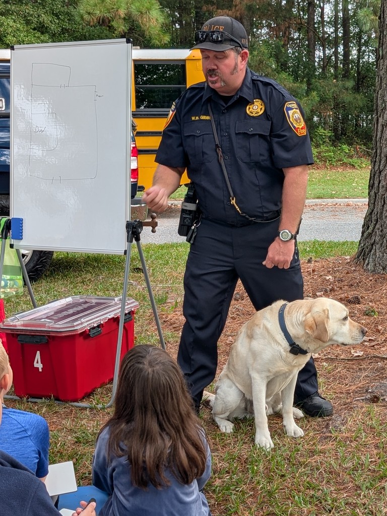3rd grade Fire Safety from the Chesapeake First Department