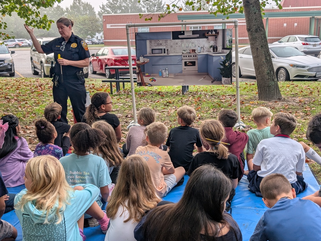 3rd grade Fire Safety from the Chesapeake First Department