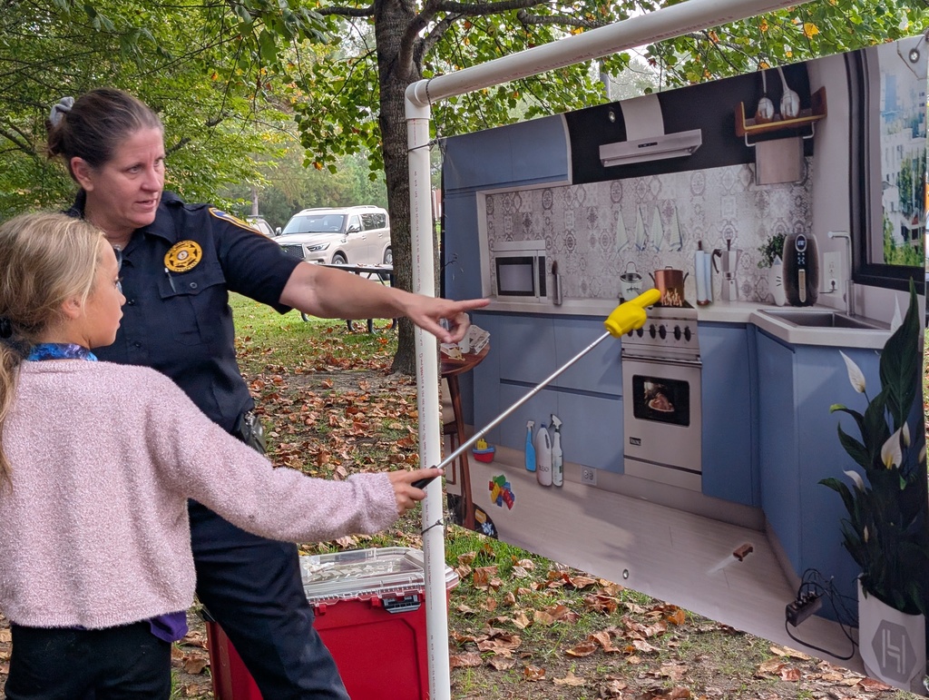 3rd grade Fire Safety from the Chesapeake First Department