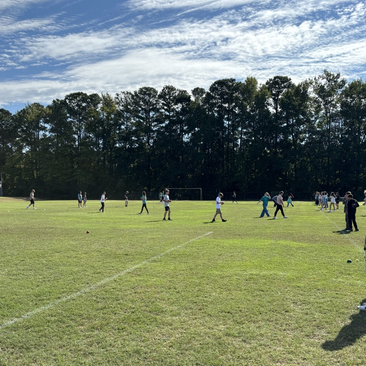 students playing bocce ball