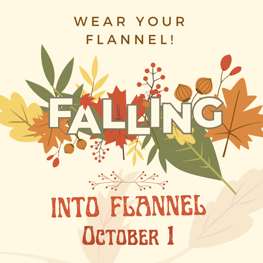 wear your flannel ... falling into flannel on October 1st