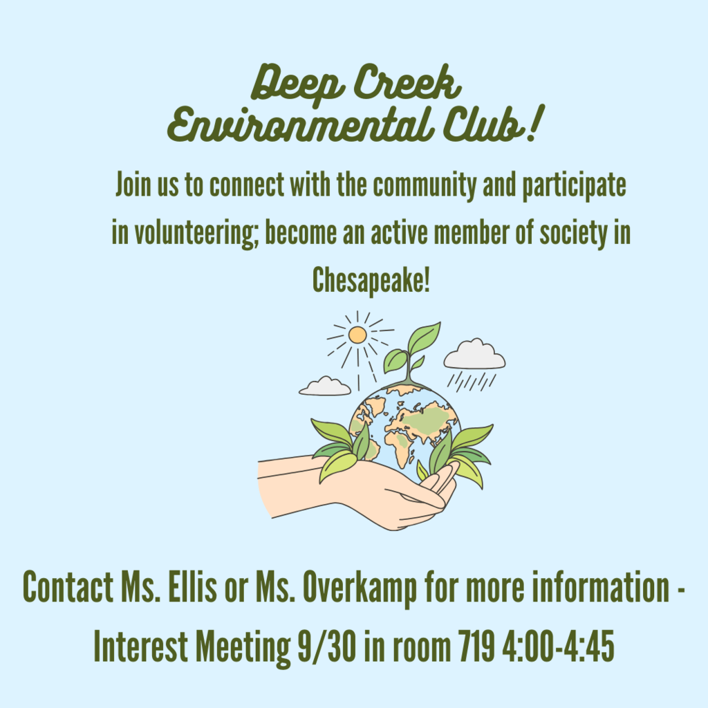Environmental Club Flyer