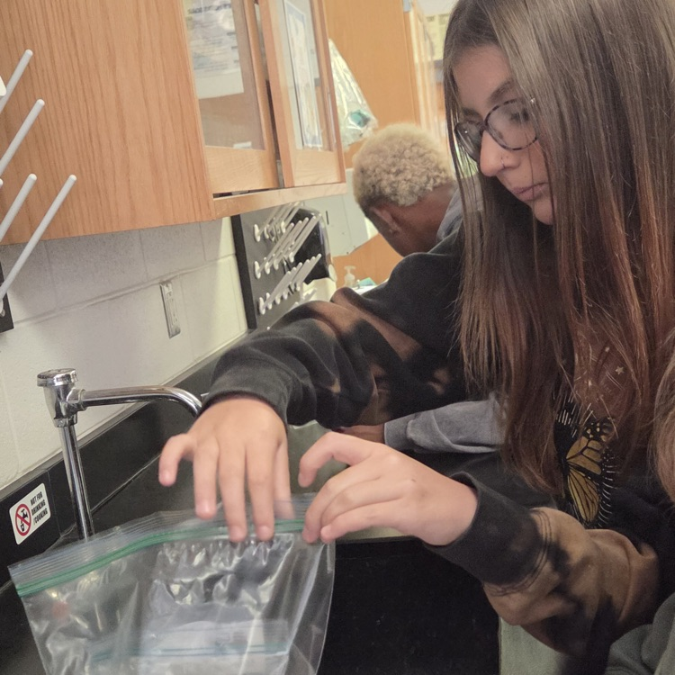 kids in a lab making ice cream