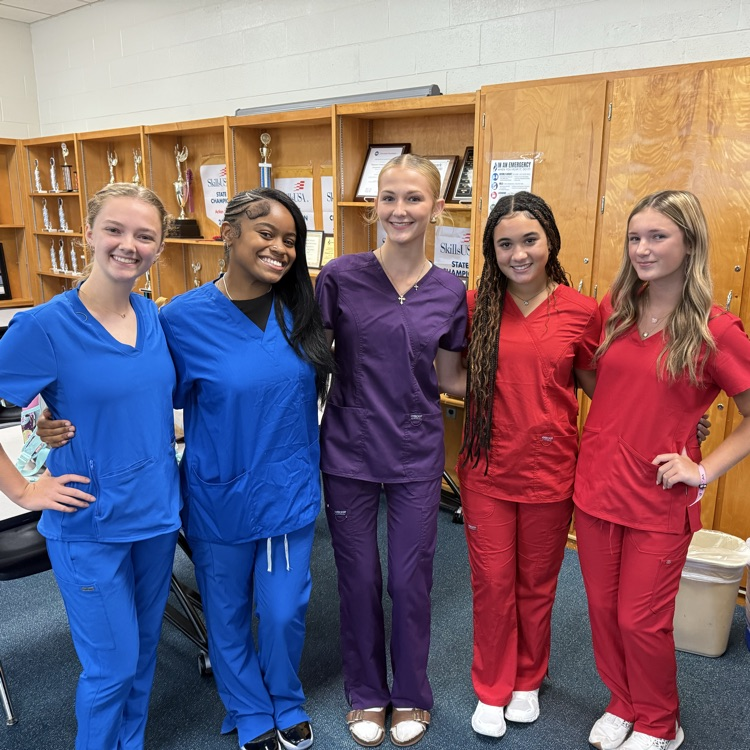 HOSA officers
