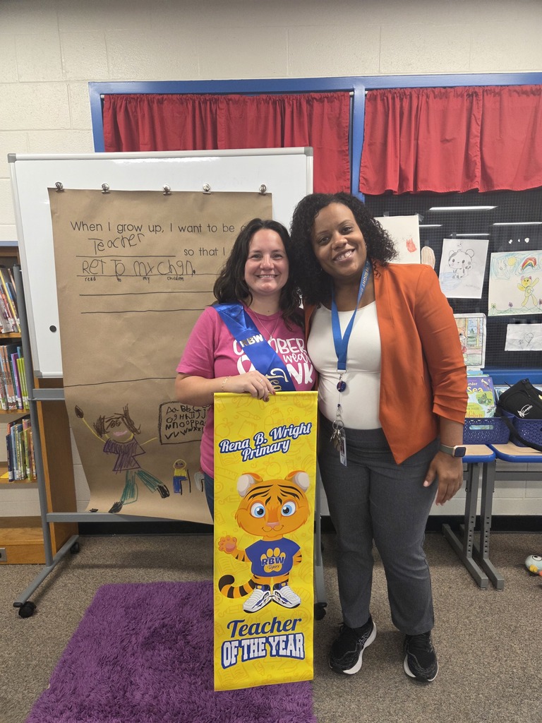 Mrs. Childs and Dr. Dace Teacher of the Year