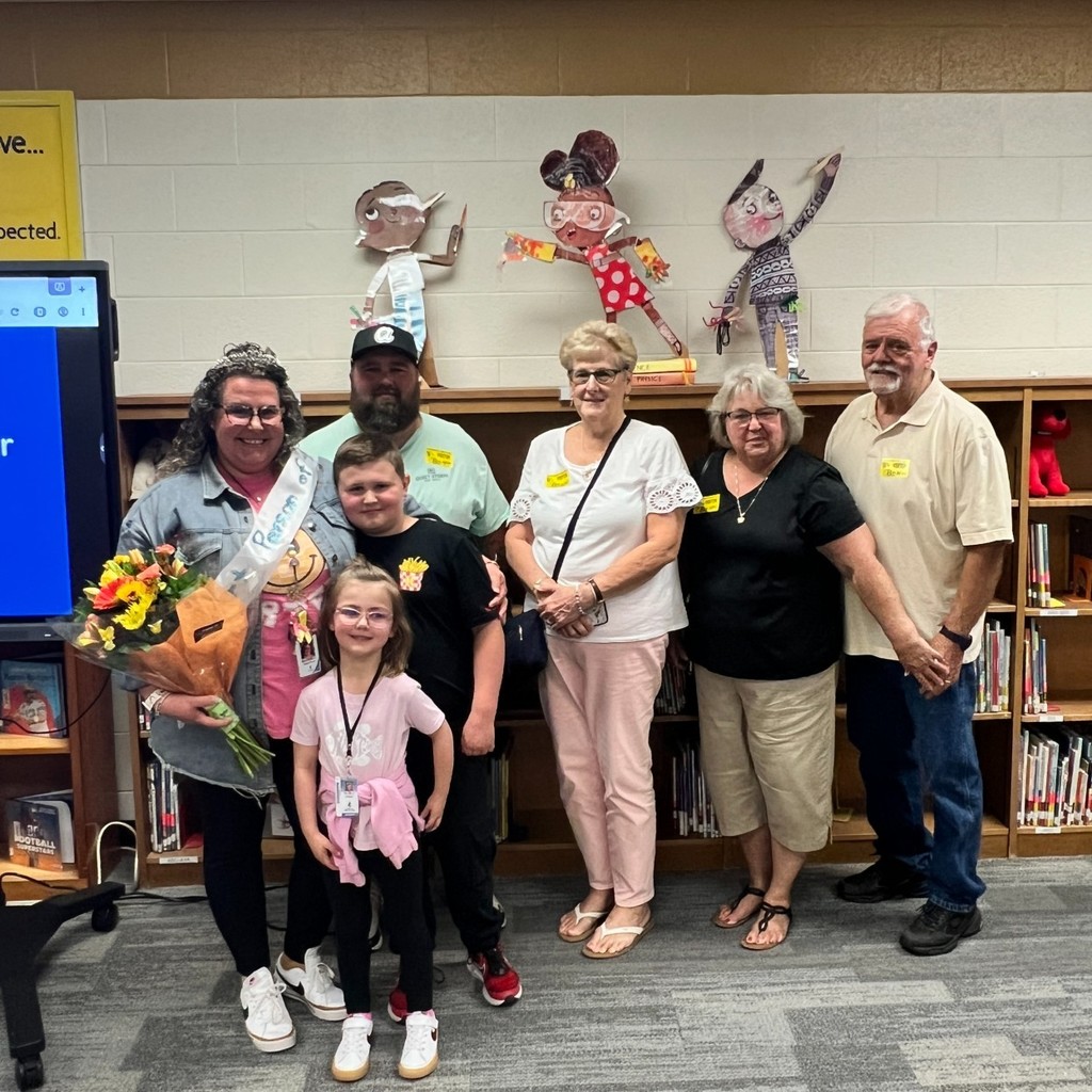 Support Person of the Year Mrs. Roten
