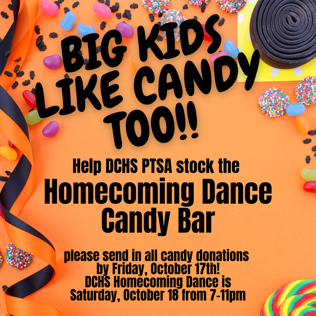 Candy bar flyer