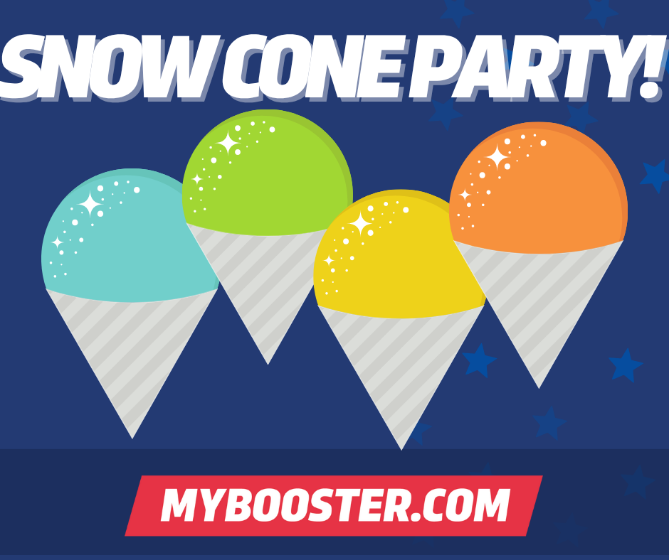 snow cone party mybooster.com
