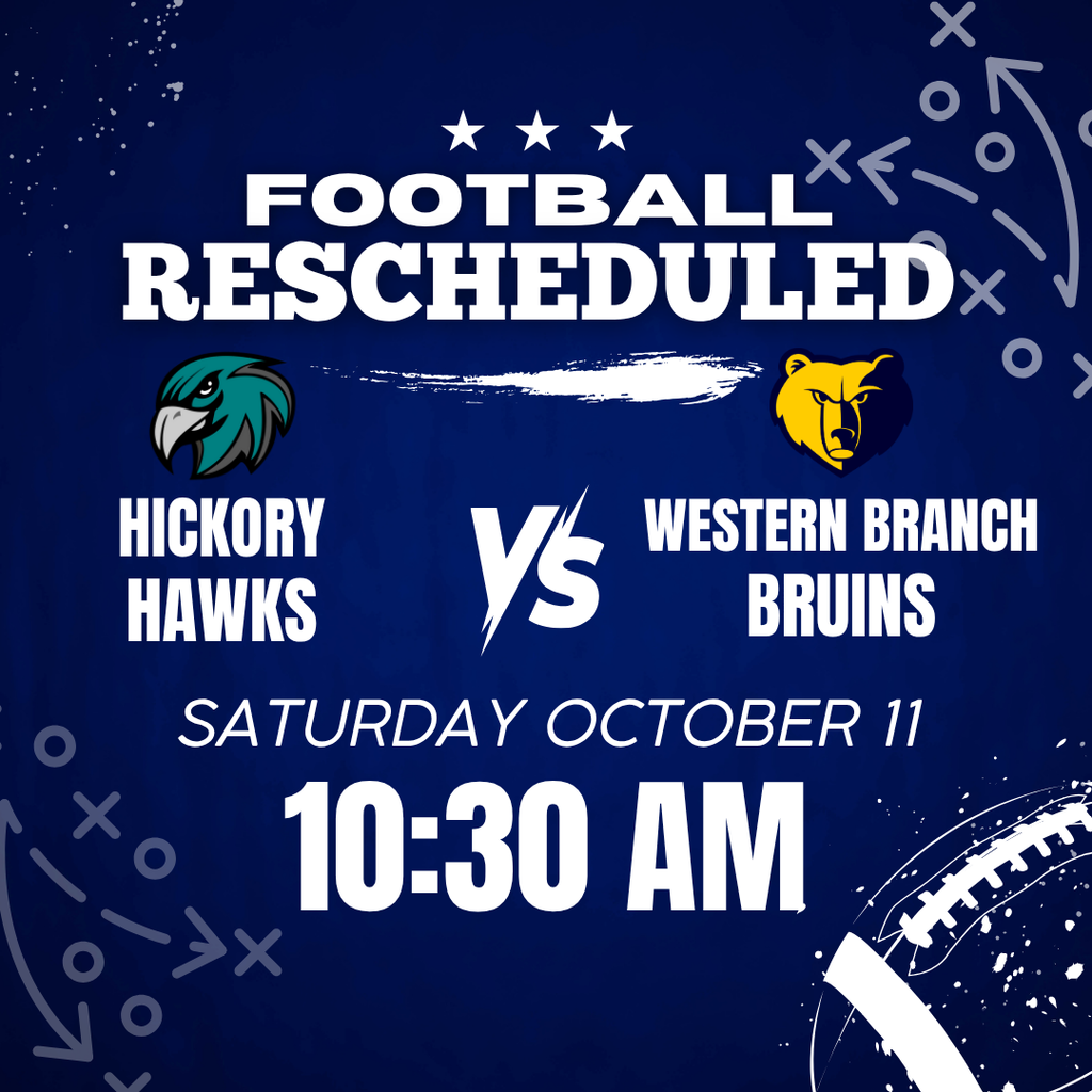 Football Rescheduled