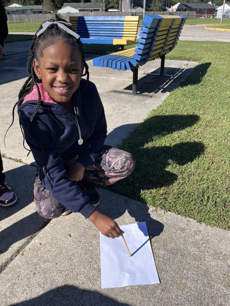 Ancient Egyptian Sundials with Mrs. Williams Class