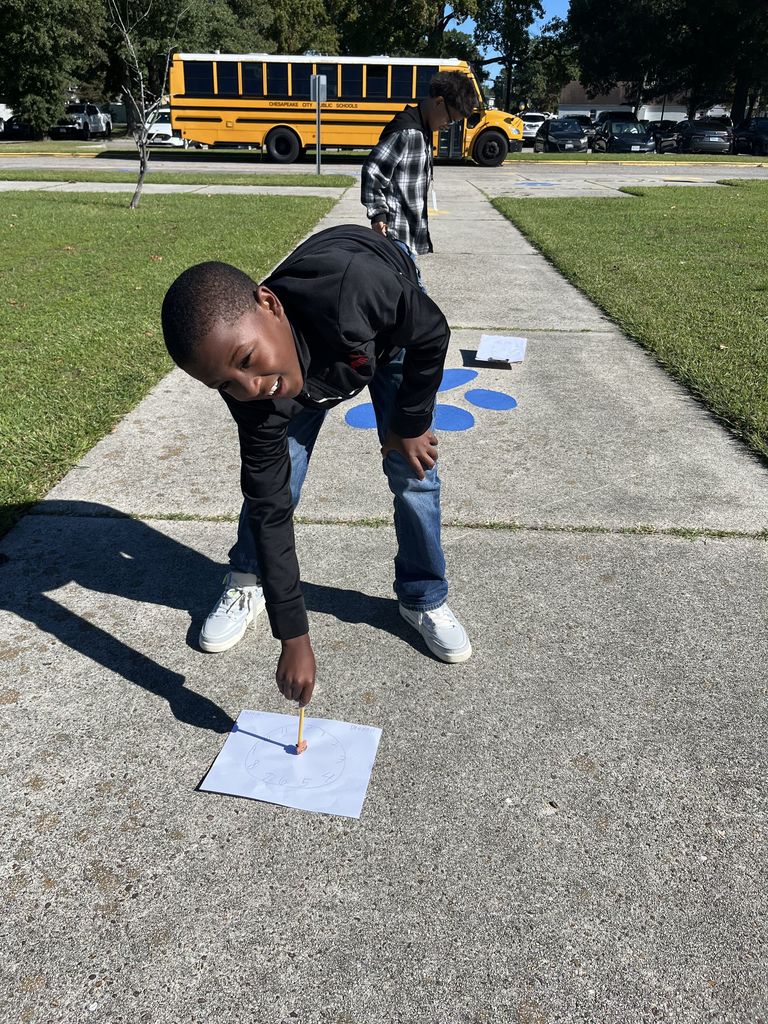 Ancient Egyptian Sundials with Mrs. Williams Class