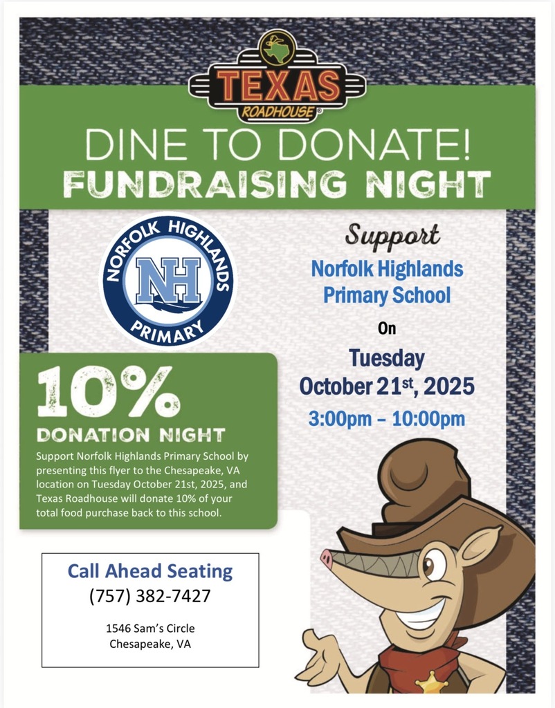 Dine to Donate! Fundraising Night Flyer