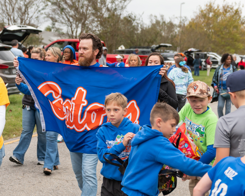 Gator pride was showing at the GFH Homecoming Parade this past Friday.