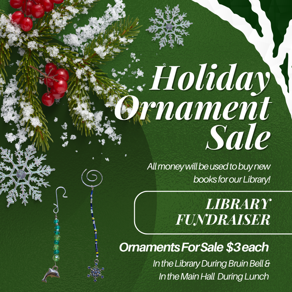 Library Fundraiser - Ornament Sale