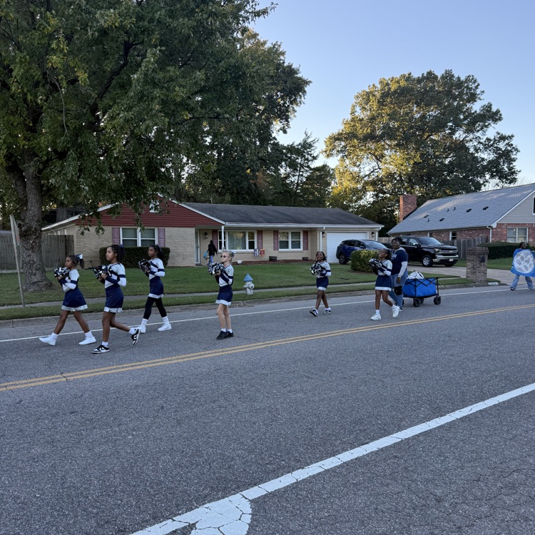 cheerleaders during parade