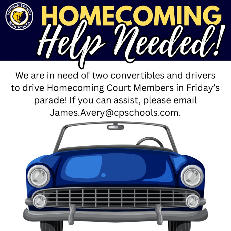 Two convertible drivers needed.