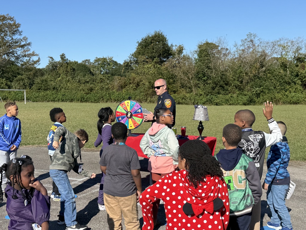 students learning fire safety