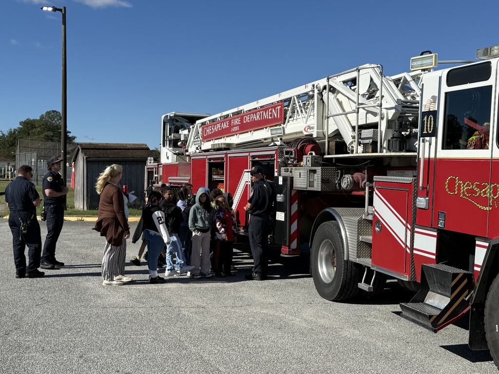 students learning fire safety