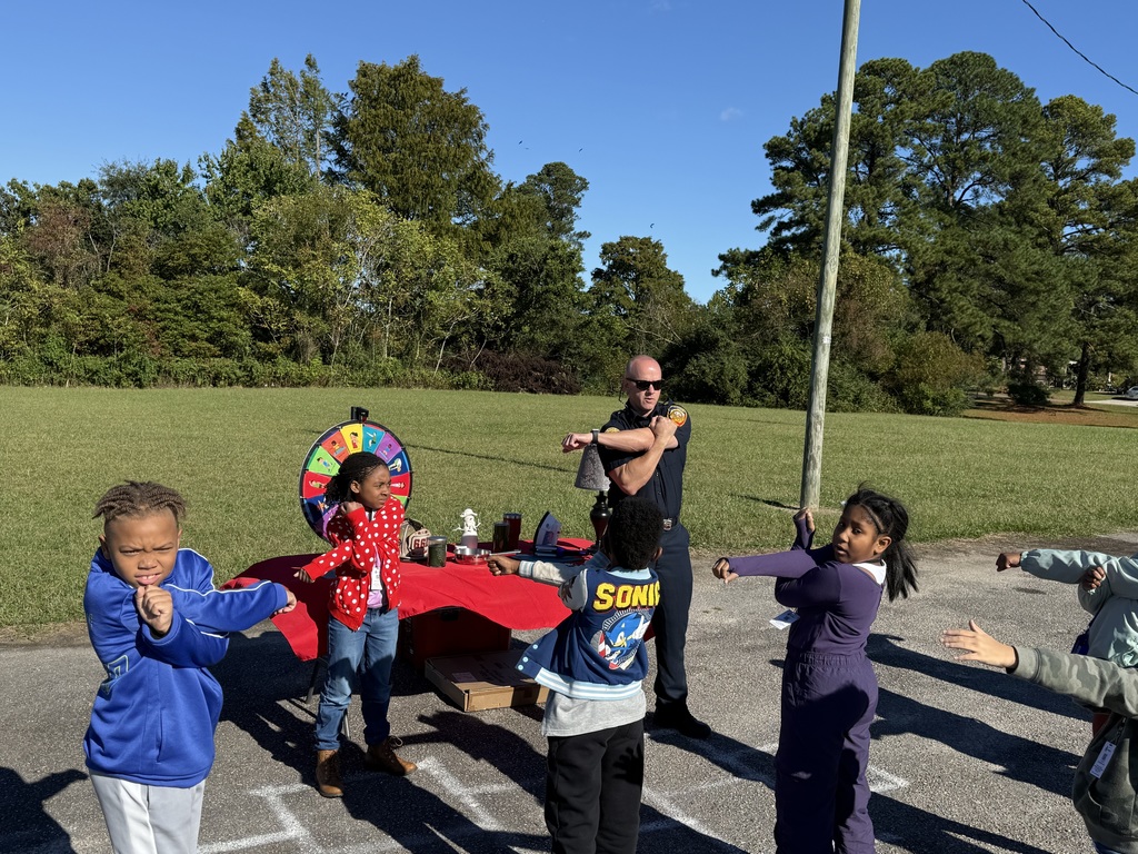 students learning fire safety