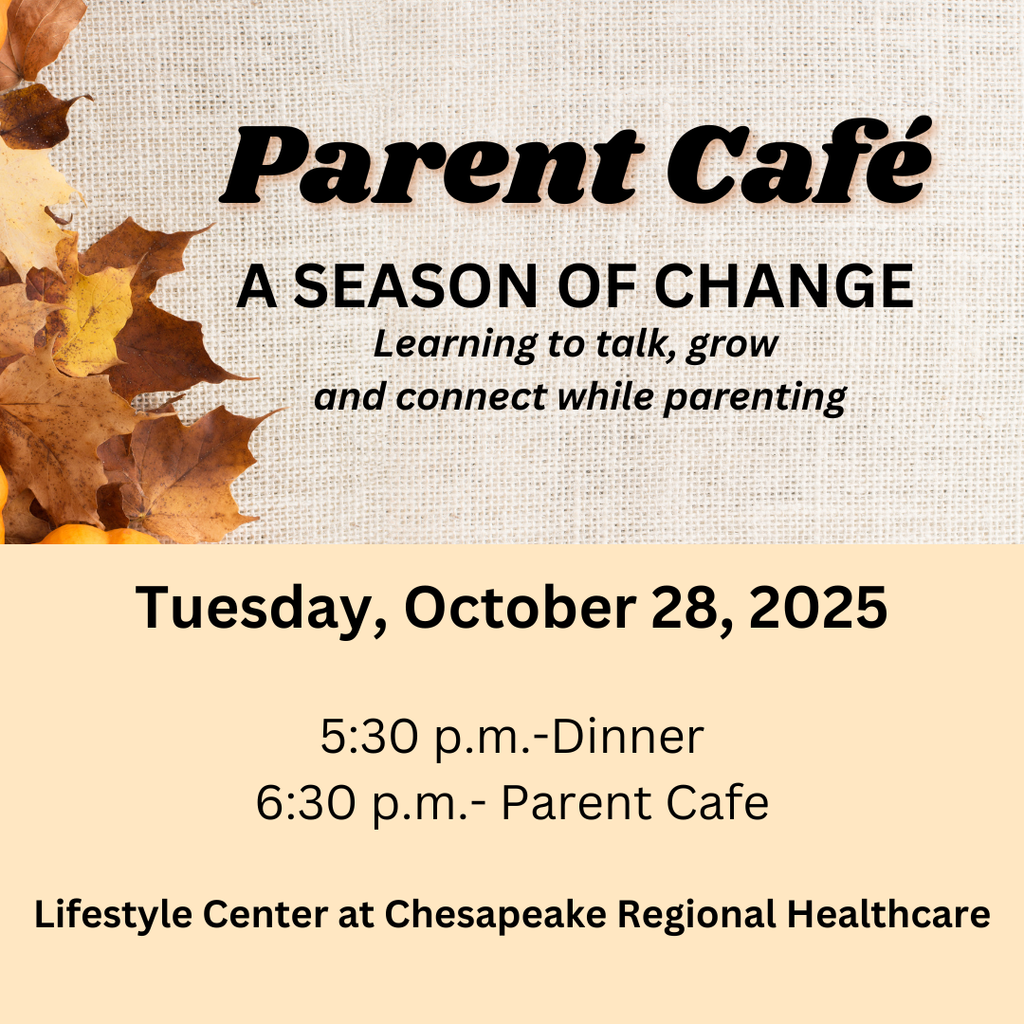 parent cafe FACE Event flyer