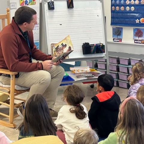 Mr Mason guest reader