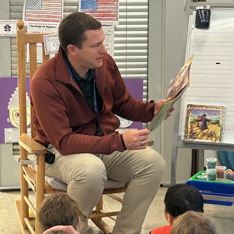 Mr Mason guest reader
