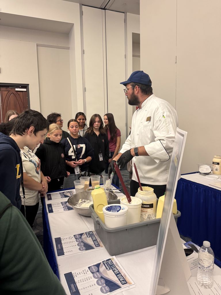 Students learning about chemicals in WOW field trip