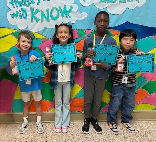 October Students of the Month
