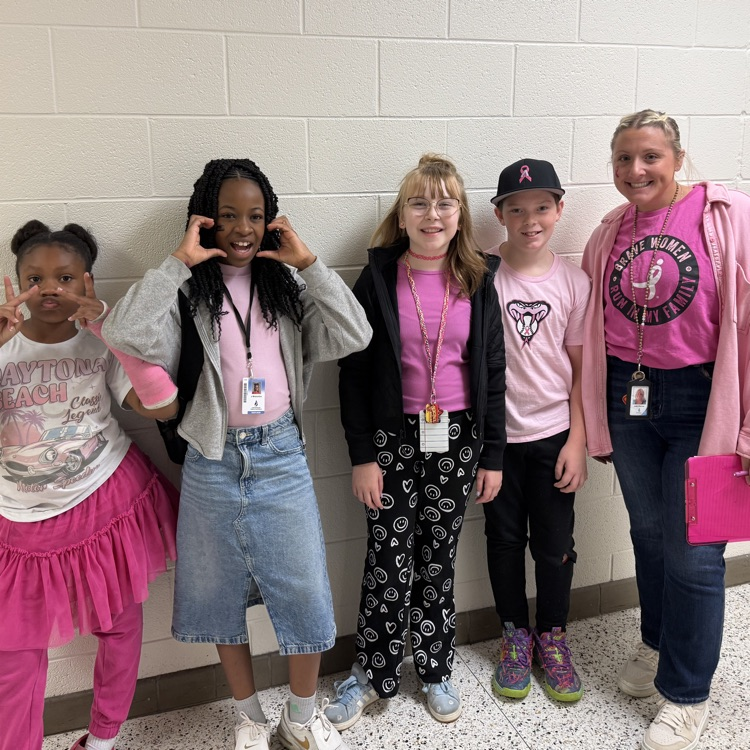 ms. warners class in pink