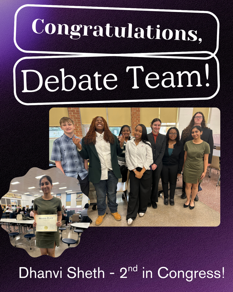 Debate Team Congratulations Pic
