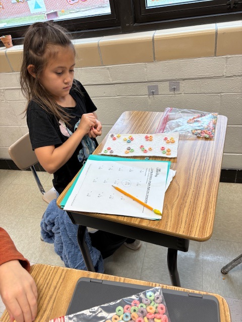 Division with cereal 